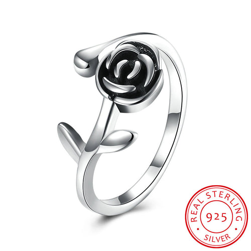 Joy Kate Official 925 Sterling Silver Rose Ring